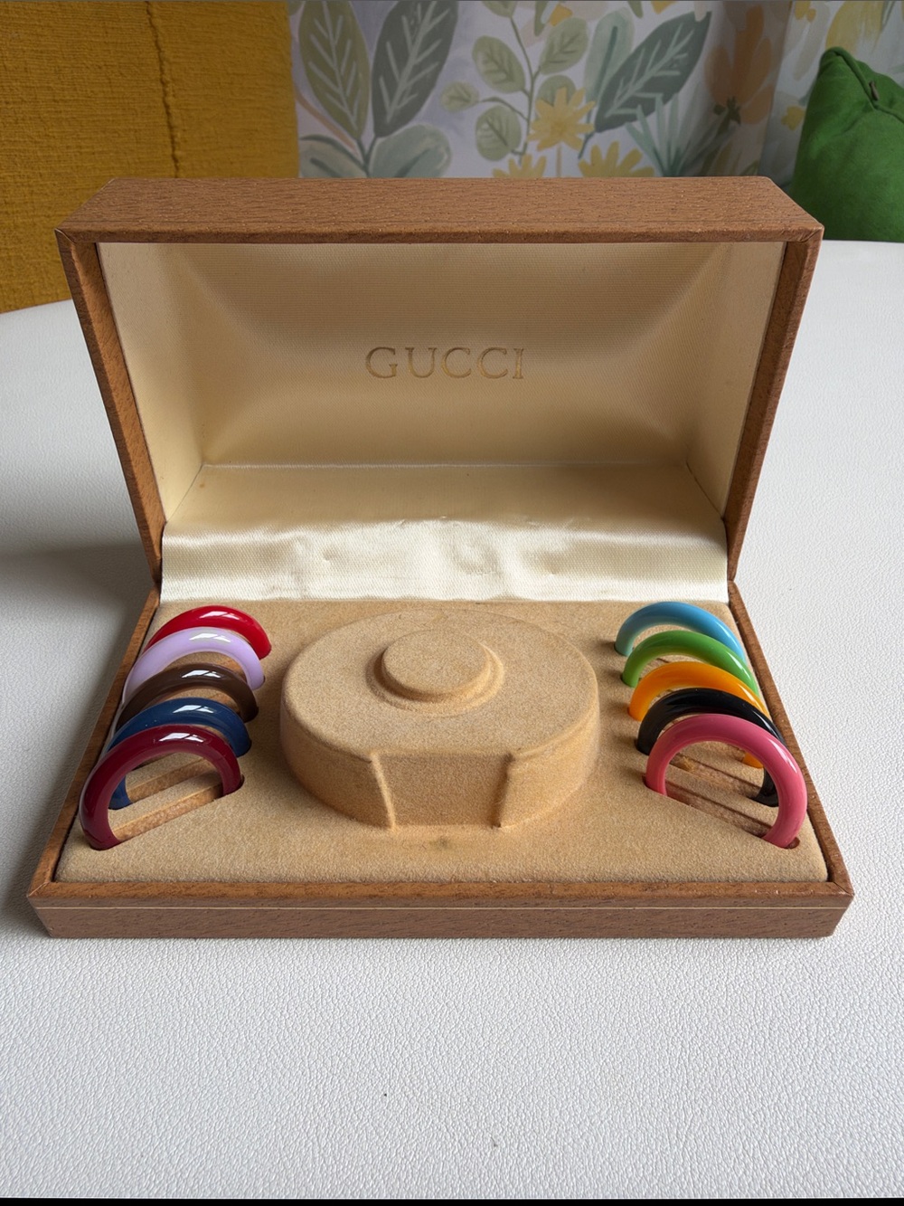 Gucci Multicolor Resin Interchangeable Watch Bezels